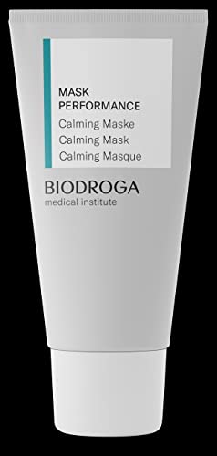 Biodroga Calming Maske Gesichtsmaske 50 ml – SOS Feuchtigkeitsmaske für sensible empfindliche Haut Performance Face Mask