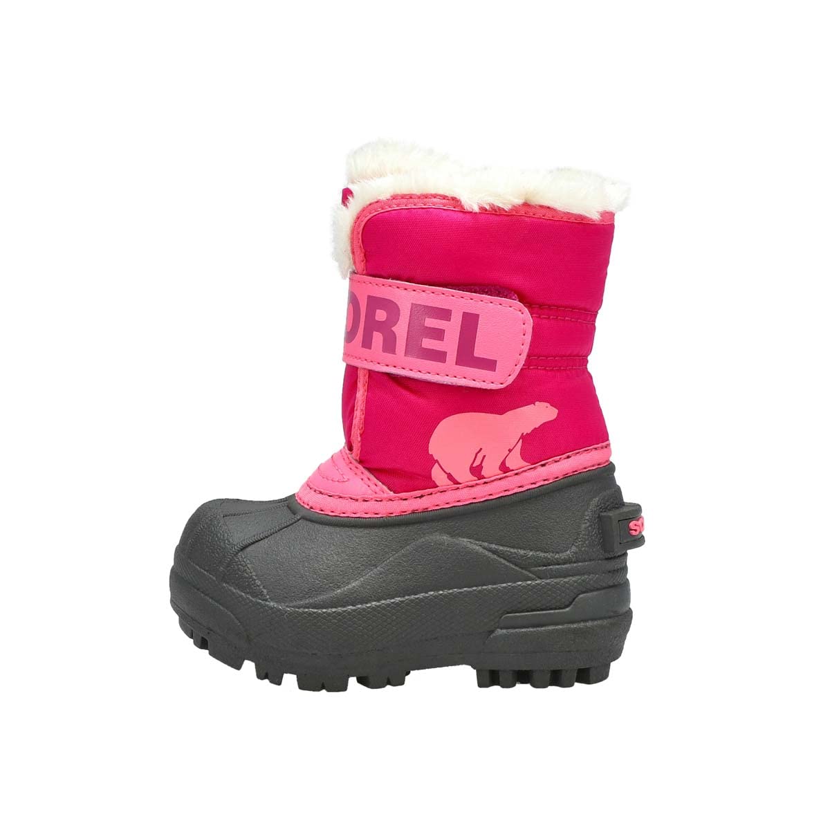 Sorel KIDS SNOW COMMANDER Schneestiefel für Unisex Kinder, Rot (Tropic Pink x Deep Blush) - Toddler, 23 EU