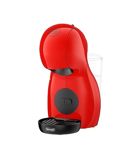 De'Longhi Nescafé Dolce Gusto Piccolo XS EDG 210.R Kapselmaschine (für heiße und kalte Getränke, 15 bar Pumpendruck, manuelle Wasserdosierung) rot
