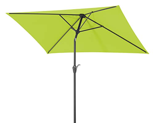 Schneider-Schirme Bilbao 210 x 130 cm Sonnenschirme, Apfelgrün