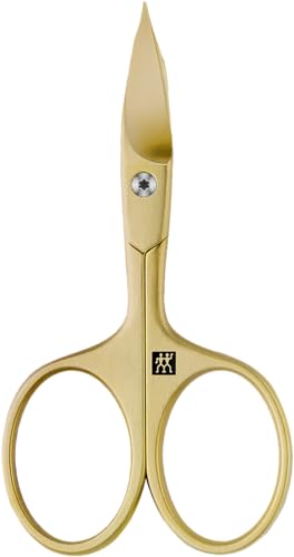 ZWILLING Nagelschere und Hautschere für Finger und Fußnägel, Kombi Schere für Präzisen Schnitt, Premium Gold Edition, 90 mm
