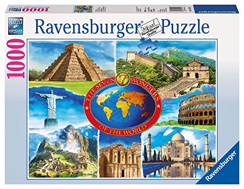 Ravensburger 19116 - 7 Weltwunder 1000 Teile Puzzle