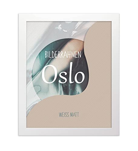 BIRAPA Fotorahmen "Oslo" 90x180 cm Bilderrahmen Weiß Posterrahmen