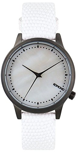 Komono Damen Analog Quarz Uhr mit Leder Armband KOM-W2701