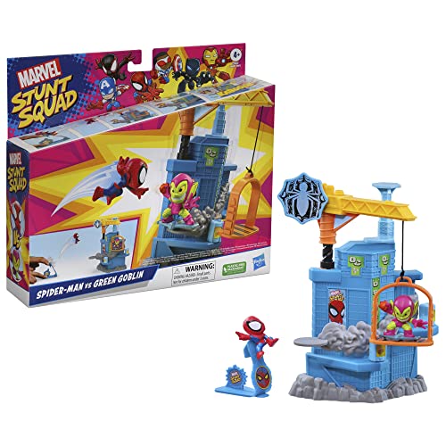 Hasbro Marvel Spiderman Stunt Squad Mini PLAYSET