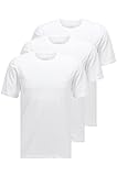 BOSS Herren T-Shirt RN 3P CO T-Shirts aus Baumwolle im Dreier-Pack Weiß XXL