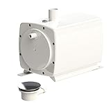 SFA 0051P Hebeanlage SANIFLOOR+ 3 (Saugpumpe + Siphon) - Leistung 30l/min, Förderhöhe 1m, für extraflache Duschen, 220 V, Weiß