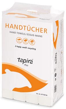 Tapira Handtuchpapier Plus, 240 x 230 mm, V-Falz, weiss