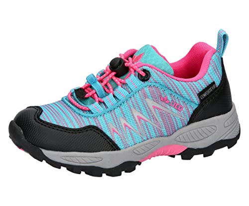 Lico Perth Traillaufschuh, türkis/schwarz/pink, 30 EU