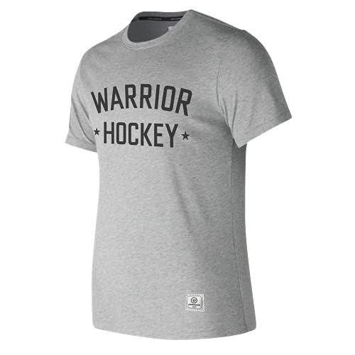 Warrior T-Shirt Hockey Logo Tee Senior grau/XXXL