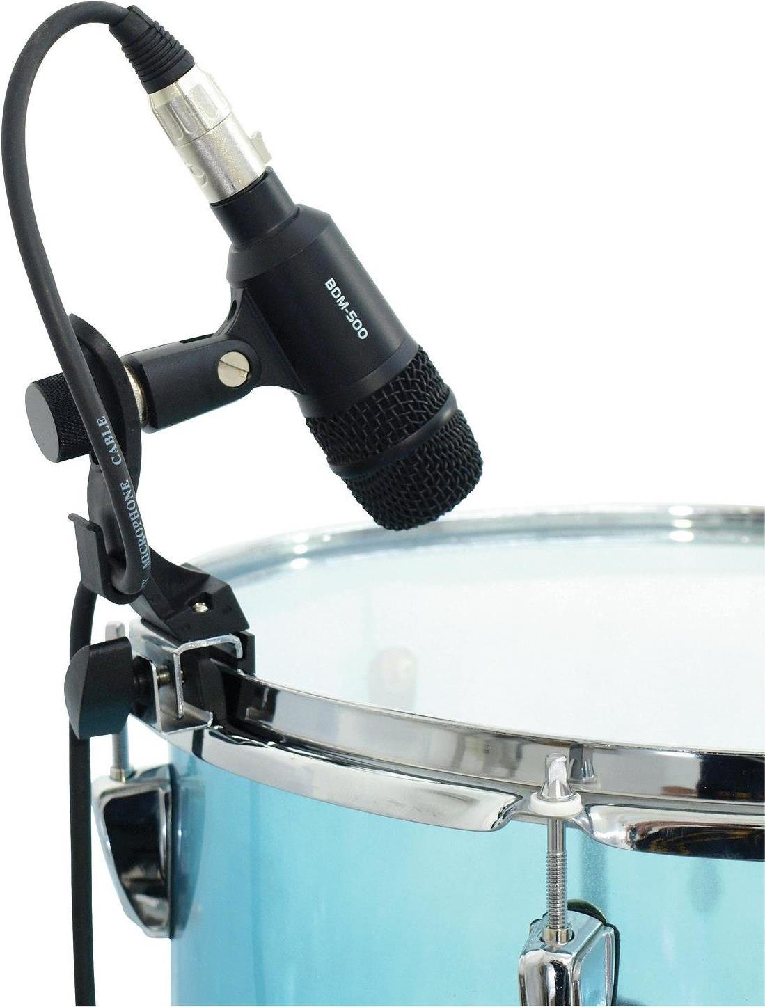 Omnitronic MDP-1 Mikrofonhalter für Schlagzeuge (60006290)