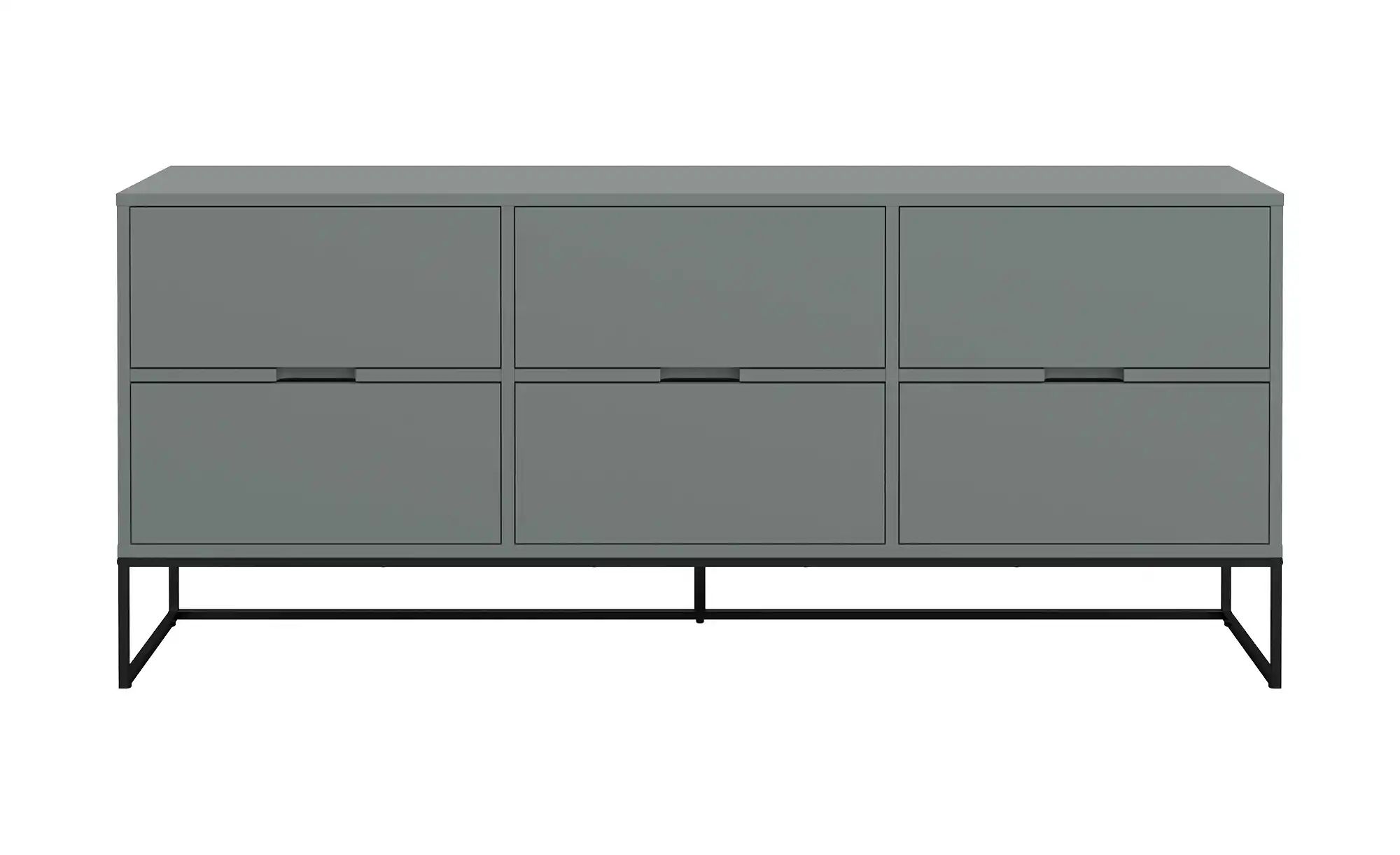Sideboard ¦ grün ¦ Maße (cm): B: 176 H: 76 T: 43 Kommoden & Sideboards > Kommoden - Möbel Kraft 2