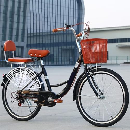 City-Fahrräder mit Variabler Geschwindigkeit, Pendler-Rennrad für Erwachsene, Tandem-Fahrrad mit hohem Rücksitz hinten, höhenverstellbares Cruiser-Fahrrad mit Sattel/Lenker