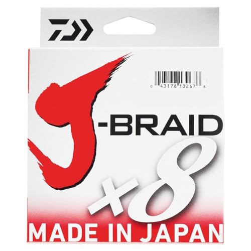 Daiwa - Fishing Braid J Braid 8B 500M 20/100 Green - 12751520