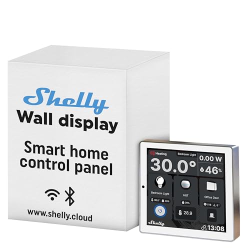 Shelly Wall Display Wand-Touchdisplay Wi-Fi