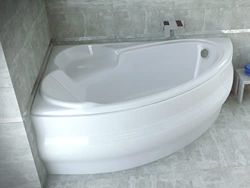 BADLAND Eckbadewanne Badewanne RECHTS LINKS 170x110 mit Acrylschürze, Füßen und Ablaufgarnitur GRATIS (170x110 LINKS)