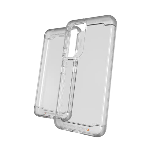 ZAGG Havana D30 Protective Case for Samsung Galaxy S22 Ultra, Slim, Shockproof, Wireless Charging (Clear)
