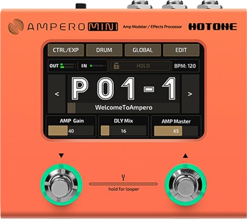 Ampero Mini - Ultrakompakter Profi Soundprozessor