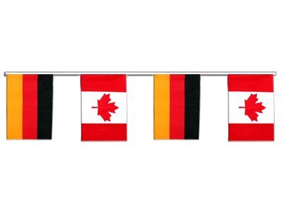 Flaggenfritze® Freundschaftskette Deutschland - Kanada