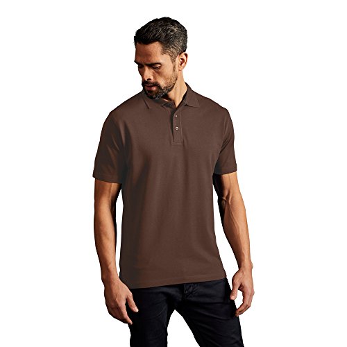 Superior Poloshirt Plus Size Herren, 4XL, Braun
