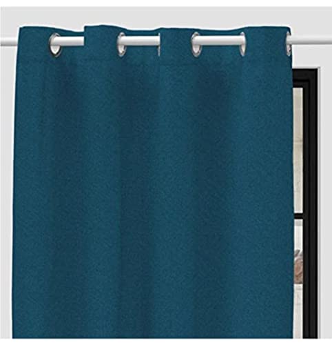 Soleil d'ocre Eclipse Vorhang, Blickdicht, Polyester, Blau, 140 x 250 cm