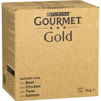 Gourmet Tartelette Multipack: Buey, Pollo, Atún Y Salmón 96X85 Gr