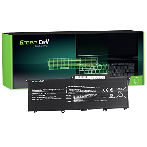 Green Cell AA-PBXN4AR AA-PLXN4AR Laptop Akku für Samsung NP900X3B NP900X3C NP900X3D (Li-Polymer Zellen 4400mAh 7.4V Schwarz)