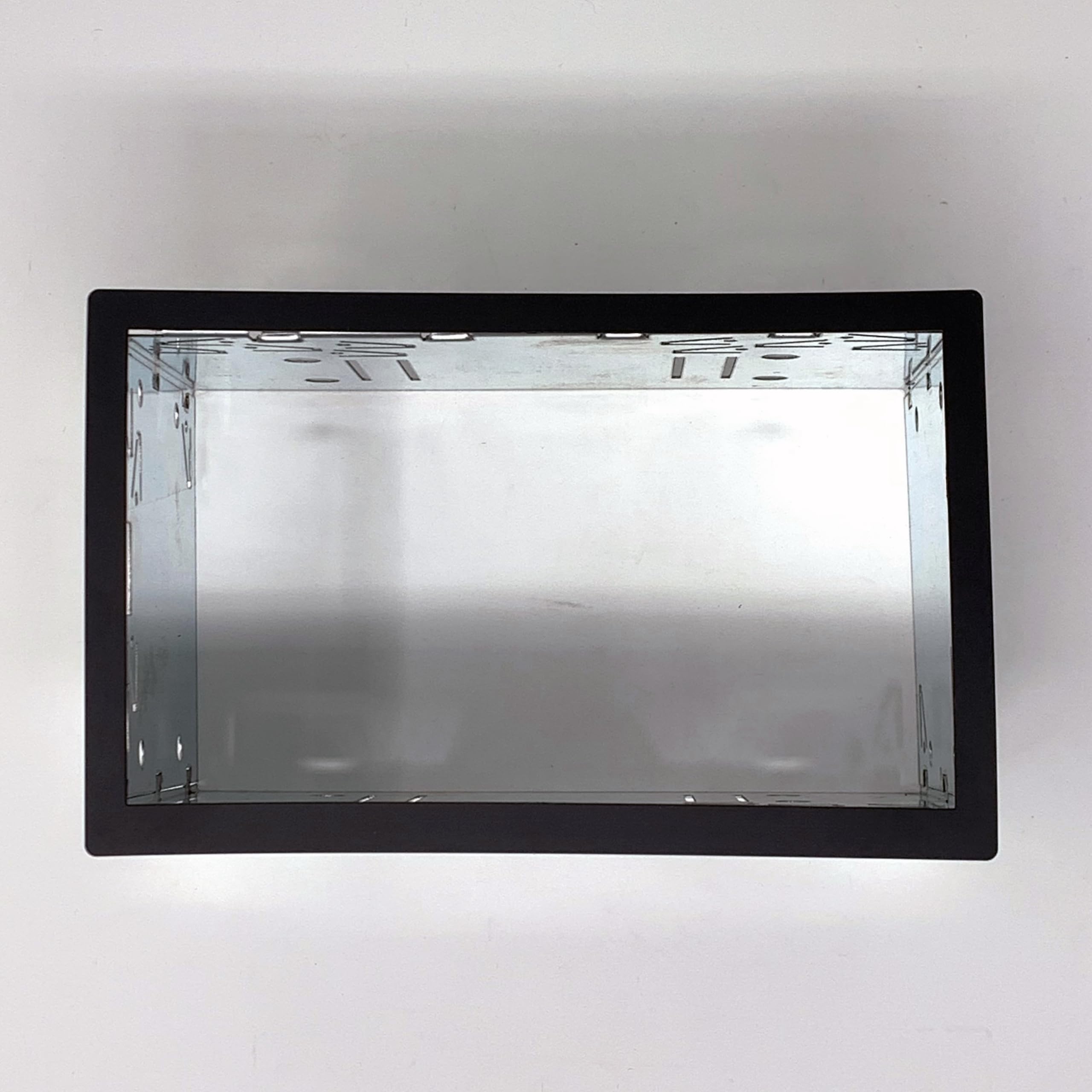 Baseline Connect Rahmen für Doppel ISO 24430.2, 186,5 x 116,5mm, schwarz