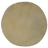 Djembe-Trommelkopf, natürliche Ziegenfelle Snaredrums Haut Irish Bodhran Banjo Native Frame Marching Drums (55,9 cm)