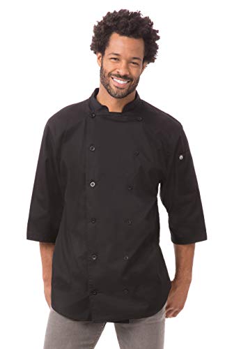 Chef Works Sleeve Chef Shirt, schwarz, XXXLarge