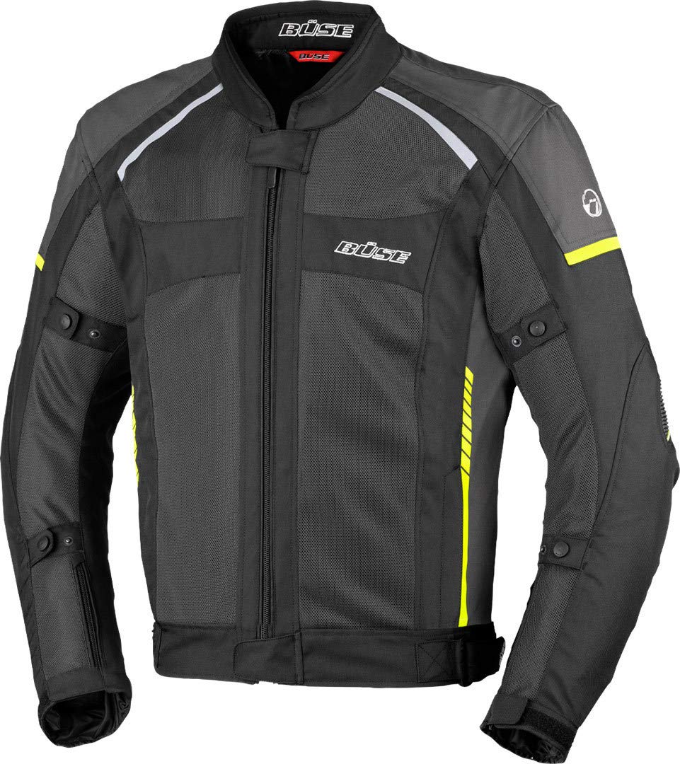 Büse Santerno Motorrad Textiljacke (Black,S)