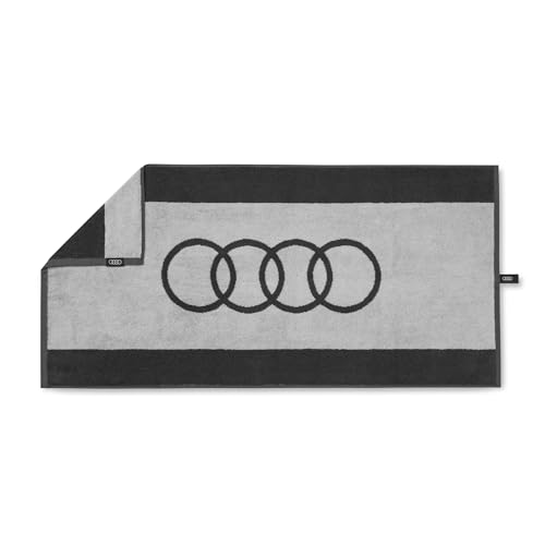 Audi Badehandtuch dunkelgrau