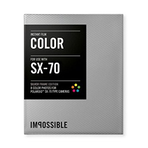 Impossible PFILM716 SX 70 Color Frame silber