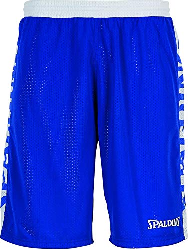 Spalding Herren Essential Shorts, royal/Weiß, 4XL