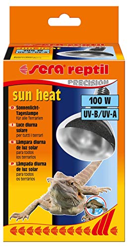 sera 32043 reptil sun heat 100 W die Sonnenlicht-Tageslampe für Terrarien