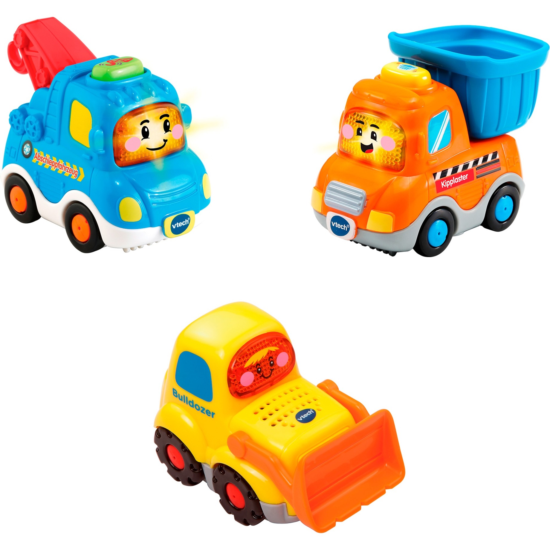 Vtech Spielzeug-Auto "Tut Tut Baby Flitzer - Baustellenfahrzeuge"