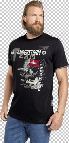 T-Shirt SÖLVE Jan Vanderstorm schwarz 2