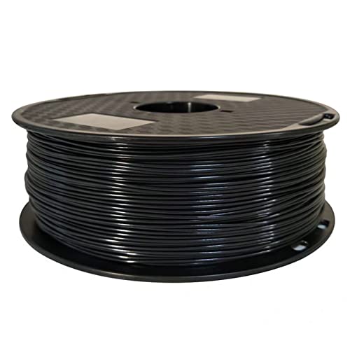 ASA-Filament 1,75 mm, 3D-Drucker-Filament, UV-beständiges Outdoor-Material, hochfest, 1-kg-Spule,Schwarz