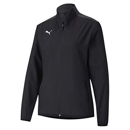PUMA Damen teamGOAL 23 Sideline Jacket W Trainingsjacke, Black/Asphalt, M
