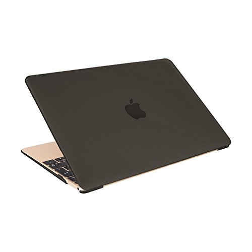 Artwizz 0241-1774 Rubber Clip Harte Schale für MacBook 12 Zoll schwarz