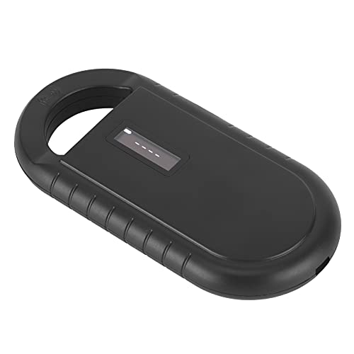 OKAT -Scanner, Lesegerät USB wiederaufladbar schwarz EIN-Schlüssel-Leseportble mit historischem Datenspeicher für Tiere für Haustiere