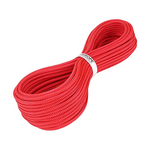 Kanirope® PP Seil Polypropylenseil MULTIBRAID 5mm 50m geflochten Farbe Rot (0114)