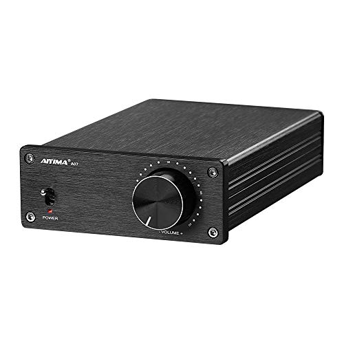 AIYIMA A07 TPA3255 Mini-Leistungsverstärker 2.0 Kanal 300 W x 2 HiFi-Stereo-Digital-Audioverstärker der Klasse D Soundverstärker für Passive Lautsprecher Home Audio