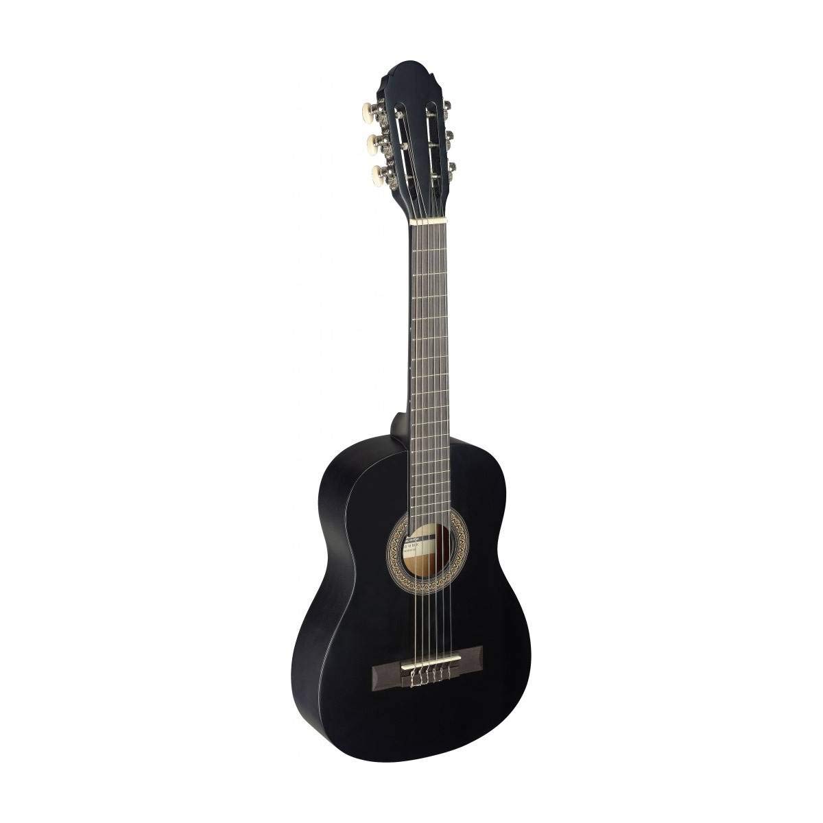 Stagg C405 1/4 Klassische Gitarre – schwarz 1/4 schwarz