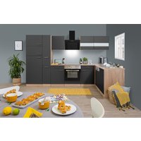 Respekta Küchenzeile mit E-Geräten »Hamburg, Breite 170 x 310 cm«