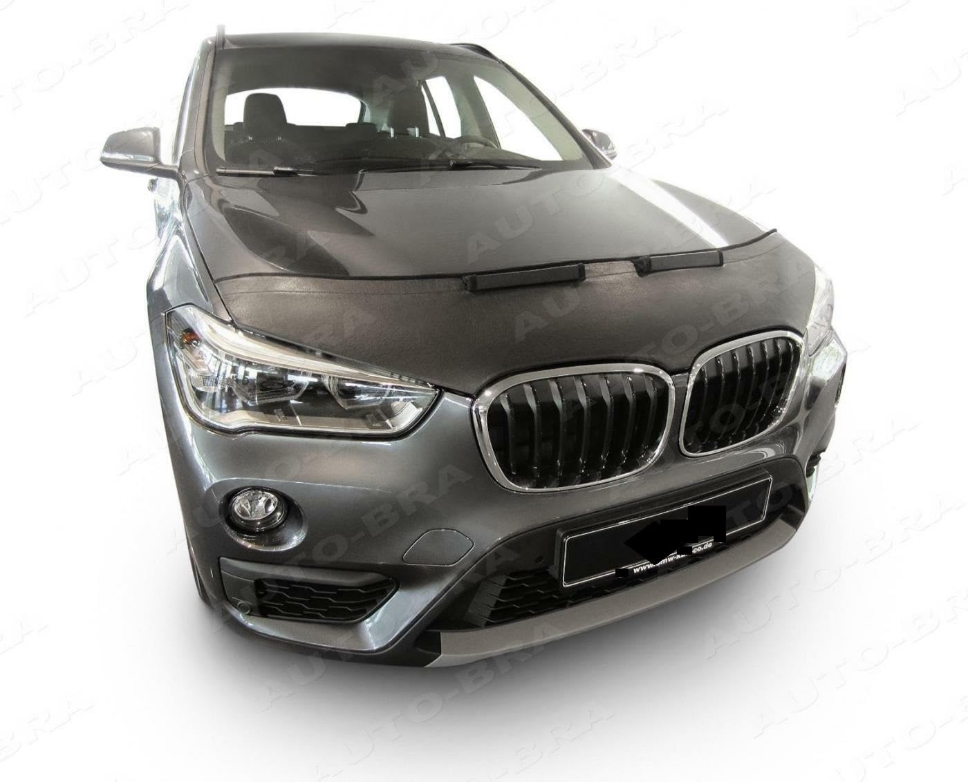 AB-00614 Auto-BRA kompatibel mit BMW X1 F48 Bj. 2015-2022 Haubenbra Steinschlagschutz Tuning Bonnet Bra