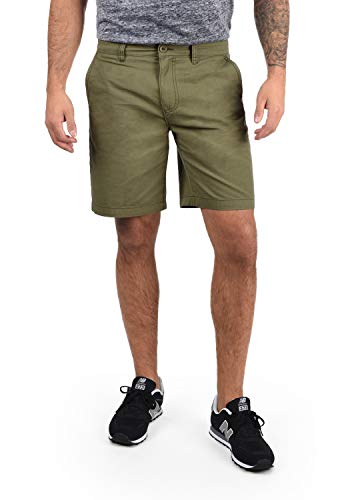 !Solid Thement Herren Chino Shorts Bermuda Kurze Hose aus 100% Baumwolle Regular Fit, Größe:XXL, Farbe:Dusty Oliv (3784)