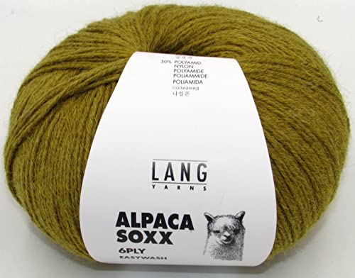 Lang Yarns Alpaca Soxx 6 fach 13 - Senf