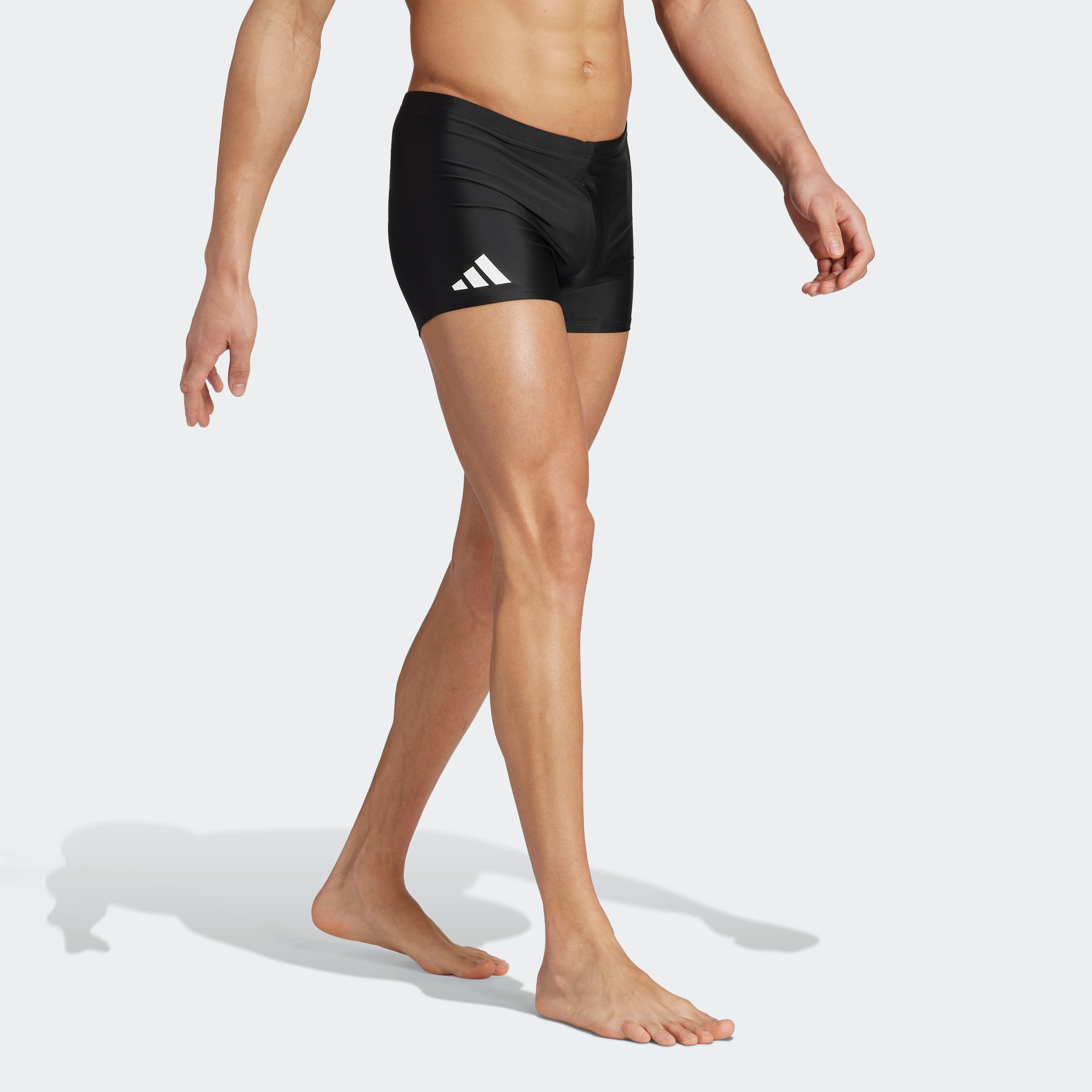 adidas IA7091 SOLID Boxer Swimsuit Herren Black/White Größe S