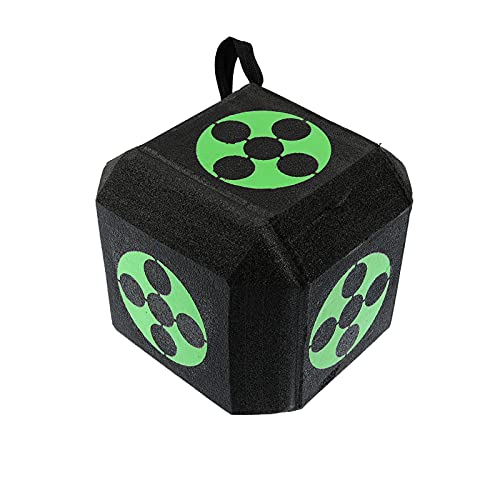 Stronghold Green Cube - 23x23x23cm - Zielwürfel; Ziel beim Bogenschießen, Bogensport mit Pfeil und Bogen, Würfel, Zielscheibe